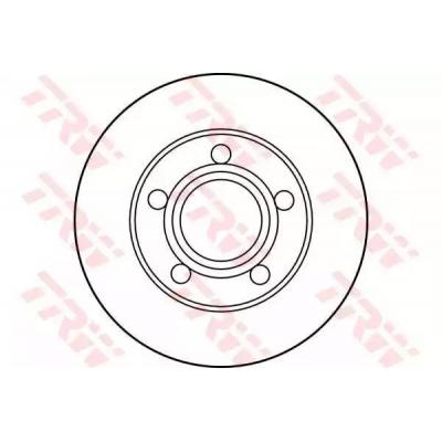 Тормозной диск TRW DF2651 Тормозной диск TRW DF2651