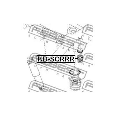 Амортизатор FEBEST KD-SORRR Амортизатор FEBEST KD-SORRR