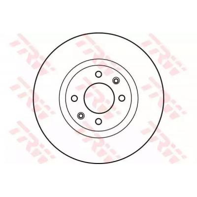 Тормозной диск TRW DF4183 Тормозной диск TRW DF4183