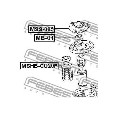 Подвеска FEBEST MSS-005 Подвеска FEBEST MSS-005