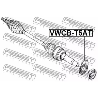 Подшипник FEBEST VWCB-T5AT Подшипник FEBEST VWCB-T5AT