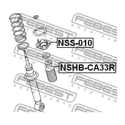 Защитный колпак / пыльник FEBEST NSHB-CA33R Защитный колпак / пыльник FEBEST NSHB-CA33R
