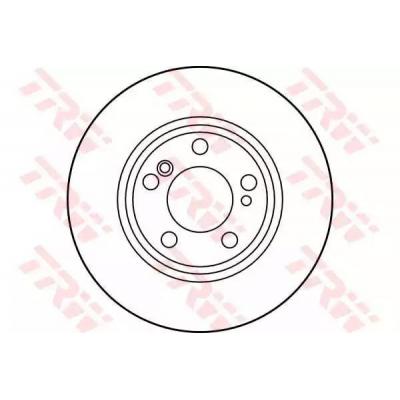 Тормозной диск TRW DF2757 Тормозной диск TRW DF2757