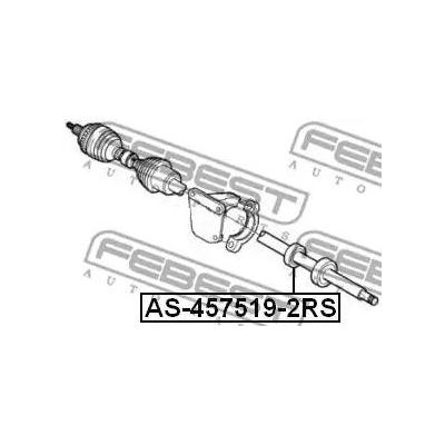 Подшипник FEBEST AS-457519-2RS Подшипник FEBEST AS-457519-2RS
