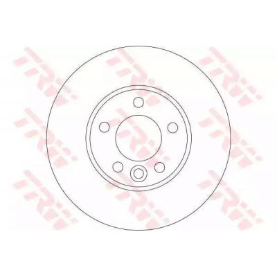 Тормозной диск TRW DF4308S Тормозной диск TRW DF4308S