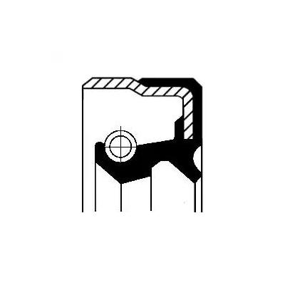 Уплотняющее кольцо CORTECO 01026325B