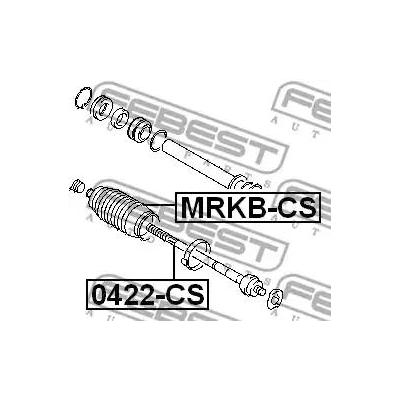 Пыльник FEBEST MRKB-CS Пыльник FEBEST MRKB-CS