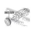 Ременный шкив FEBEST MDS-4G64