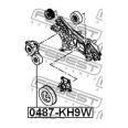 Ролик FEBEST 0487-KH9W
