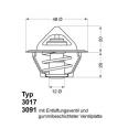 Термостат WAHLER 3017.92D2