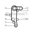 Комплект водяного насоса / зубчатого ремня CONTITECH CT957WP2