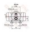 Цилиндр TRW BWL204