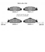 Комплект тормозных колодок TEXTAR 2323001 Комплект тормозных колодок TEXTAR 2323001