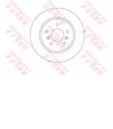 Тормозной диск TRW DF6787 Тормозной диск TRW DF6787