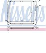 Теплообменник NISSENS 642091 Теплообменник NISSENS 642091