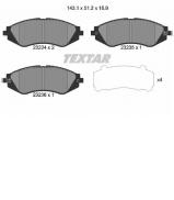 Комплект тормозных колодок TEXTAR 2323401 Комплект тормозных колодок TEXTAR 2323401