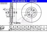 Тормозной диск ATE 24.0130-0230.1