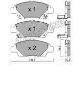 Комплект тормозных колодок TRUSTING 882.0 Комплект тормозных колодок TRUSTING 882.0