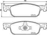 Комплект тормозных колодок TEXTAR 2252501