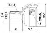 Шарнирный комплект AYWIPARTS AW1510124 Шарнирный комплект AYWIPARTS AW1510124