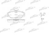 Комплект тормозных колодок PATRON PBP1420 Комплект тормозных колодок PATRON PBP1420