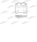 Комплект тормозных колодок PATRON PBP722 Комплект тормозных колодок PATRON PBP722