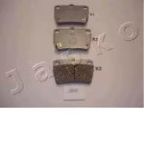 Комплект тормозных колодок JAPKO 51256 Комплект тормозных колодок JAPKO 51256