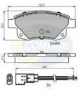 Комплект тормозных колодок COMLINE CBP21554 Комплект тормозных колодок COMLINE CBP21554