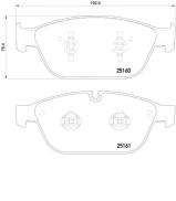 Комплект тормозных колодок BREMBO P 85 128 Комплект тормозных колодок BREMBO P 85 128