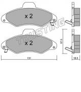 Комплект тормозных колодок TRUSTING 073.1 Комплект тормозных колодок TRUSTING 073.1