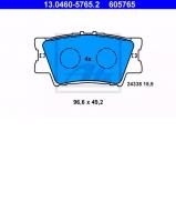 Комплект тормозных колодок ATE 13.0460-5765.2 Комплект тормозных колодок ATE 13.0460-5765.2
