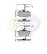 Комплект тормозных колодок COMLINE CBP11001 Комплект тормозных колодок COMLINE CBP11001