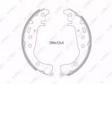 Комлект тормозных накладок LYNXauto BS-7501 Комлект тормозных накладок LYNXauto BS-7501