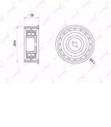Ролик LYNXauto PB-3022 Ролик LYNXauto PB-3022