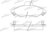 Комплект тормозных колодок PATRON PBP1276 Комплект тормозных колодок PATRON PBP1276
