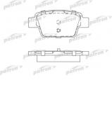 Комплект тормозных колодок PATRON PBP1469 Комплект тормозных колодок PATRON PBP1469
