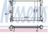Теплообменник NISSENS 651631 Теплообменник NISSENS 651631