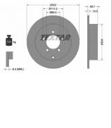 Тормозной диск TEXTAR 92167003 Тормозной диск TEXTAR 92167003