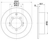 Тормозной диск TEXTAR 92136103 Тормозной диск TEXTAR 92136103