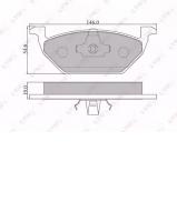 Комплект тормозных колодок LYNXauto BD-8003 Комплект тормозных колодок LYNXauto BD-8003