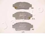 Комплект тормозных колодок JAPKO 50281
