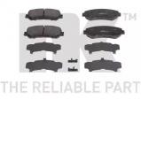 Комплект тормозных колодок NK 222272 Комплект тормозных колодок NK 222272