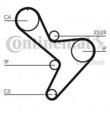 Ременный комплект CONTITECH CT1034K1 Ременный комплект CONTITECH CT1034K1