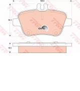 Комплект тормозных колодок TRW GDB1920 Комплект тормозных колодок TRW GDB1920