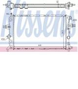 Теплообменник NISSENS 63249A Теплообменник NISSENS 63249A
