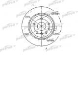 Тормозной диск PATRON PBD2773 Тормозной диск PATRON PBD2773