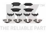 Комплект тормозных колодок NK 225224 Комплект тормозных колодок NK 225224