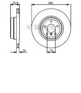 Тормозной диск BOSCH 0 986 479 443