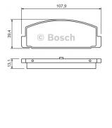 Комплект тормозных колодок BOSCH 0 986 424 295 Комплект тормозных колодок BOSCH 0 986 424 295