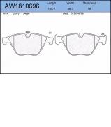Комплект тормозных колодок AYWIPARTS AW1810696 Комплект тормозных колодок AYWIPARTS AW1810696